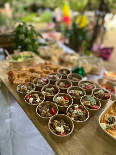 traiteur mariage marseille, buffet